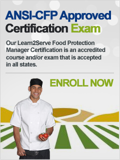 Food Safety Certification - Click to Choose State